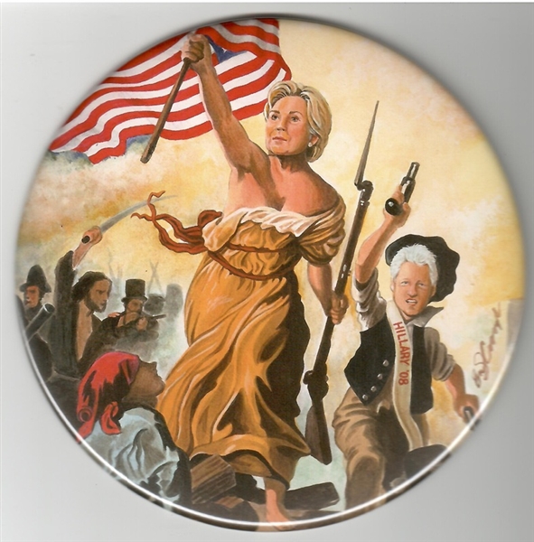 Bill and Hillary 6-Inch Celluloid