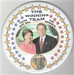 George and Barbara Bush Winning Team
