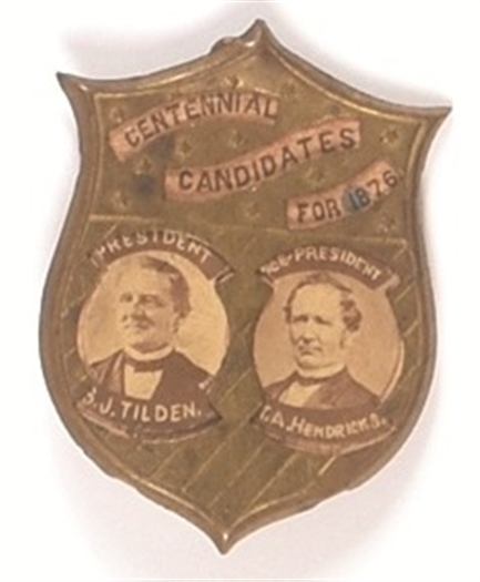 Tilden, Hendricks Centennial Candidates for 1876