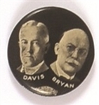 Davis, Bryan Rare 1924 Jugate