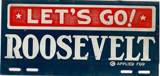 Lets Go! Roosevelt License