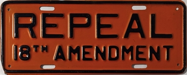 Repeal 18th Amendment License