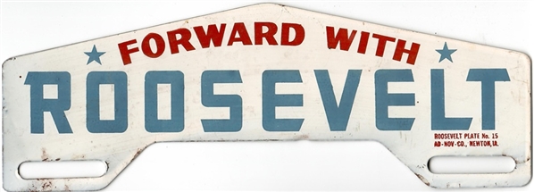 Forward with Roosevelt License