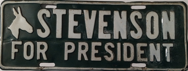 Stevenson for President License