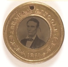 Lincoln, Hamlin 1860 Ferrotype