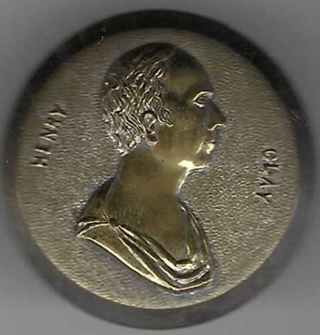Henry Clay Clothing Button