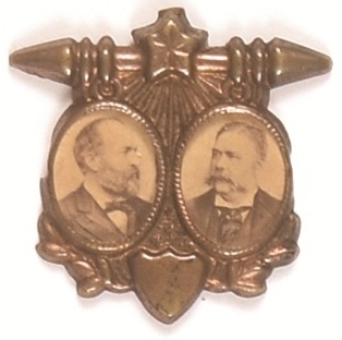 Garfield and Arthur Brass Shell Jugate
