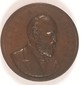 Garfield Ornate Medal