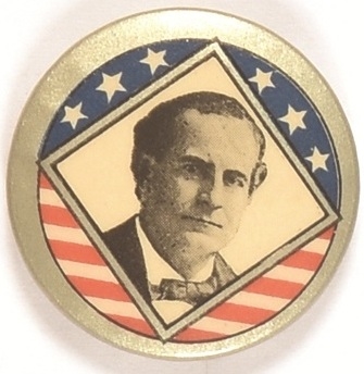William Jennings Bryan Diamond Celluloid