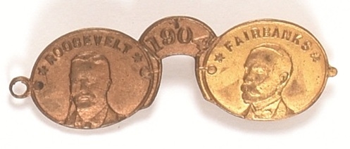 Roosevelt, Fairbanks Pince Nez Jugate