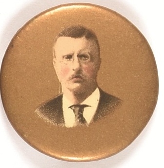 Roosevelt Gold Background Celluloid