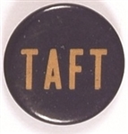 Taft Blue and Gold Celluloid