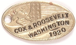 Cox, Roosevelt Luggage Tag