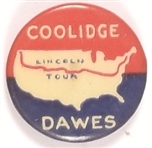 Coolidge, Dawes Lincoln Tour
