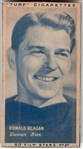 Reagan Turf Cigarettes Movie Star Card