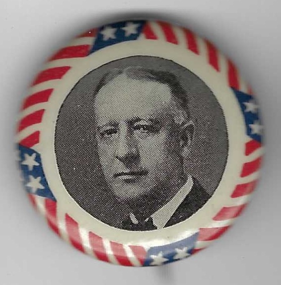 Al Smith Stars and Stripes Celluloid 