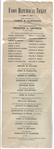 Garfield Illinois 1880 Paper Ballot 