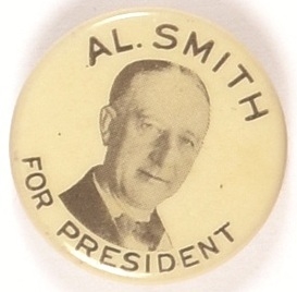Smith for President 1-Inch Celluloid
