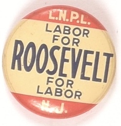 New Jersey Labor for Roosevelt