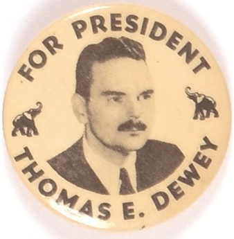 Dewey for President Elephants Celluloid