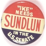Ike Needs Sundlun Rhode Island Coattail