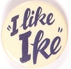 I Like Ike Script Lettering