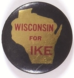 Wisconsin for Ike State Set Pin