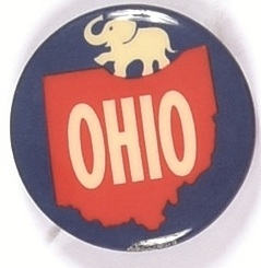 Eisenhower Ohio Elephant Celluloid