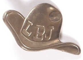 LBJ Cowboy Hat Clipback