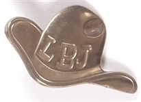 LBJ Cowboy Hat Clipback