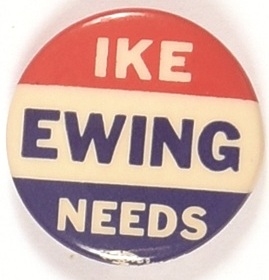 Ike Needs Ewing Rhode Island Coattail