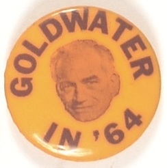 Goldwater Purple and Gold Celluloid