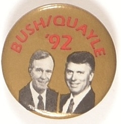 Bush, Quayle 1992 Jugate