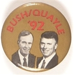 Bush, Quayle 1992 Jugate