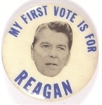 My First Vote is for Reagan