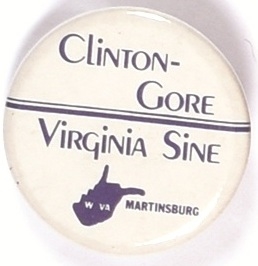 Clinton, Sine West Virginia Coattail