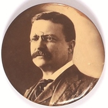 Roosevelt Sepia Celluloid Mirror