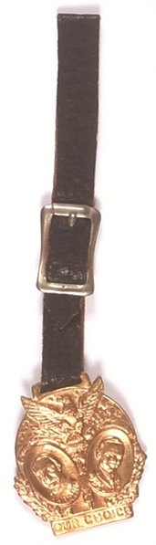 Harding, Coolidge Jugate Fob