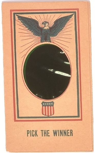 Coolidge/Davis Pick the Winner Foldout Card