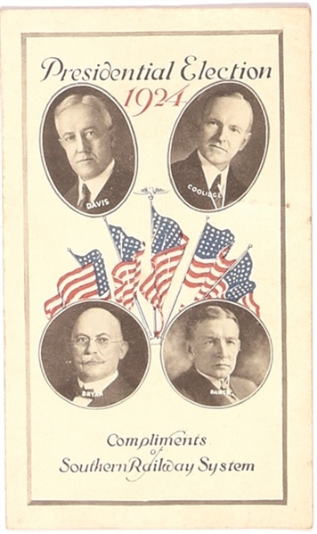Coolidge/Davis Southern Railway Foldout Card