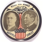 FDR, Curley Massachusetts Coattail