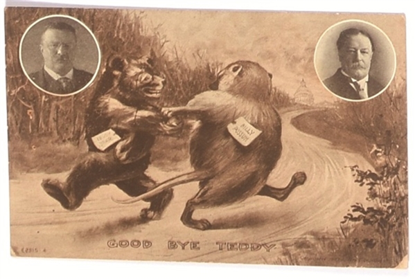 Teddy Bear, Billy Possum Postcard