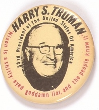 Truman Anti Nixon Quote