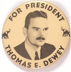 Dewey Pair of Elephants Celluloid