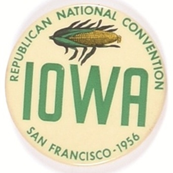 Eisenhower Iowa GOP Convention Pin