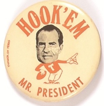 Nixon Hook Em Horns