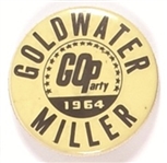 Goldwater, Miller Glow in the Dark Pin