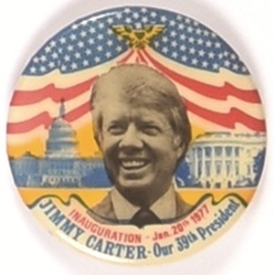 Carter Colorful Inaugural Celluloid