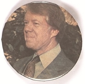 Carter for President Color Photo Pin
