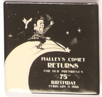 Reagan Halleys Comet